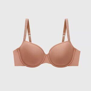 ThirdLove 24/7 Classic T-Shirt Bra in Mocha - Size 42C, Underwire Adjustable
